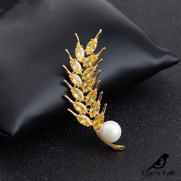 gold women accessories elegant zircon wheat brooch luxury women brooch pin jewelry beautiful ear of wheat broach gift for, Gray
gold women accessories elegant zircon wheat brooch luxury women brooch pin jewelry beautiful ear of wheat broach gift for, Gray