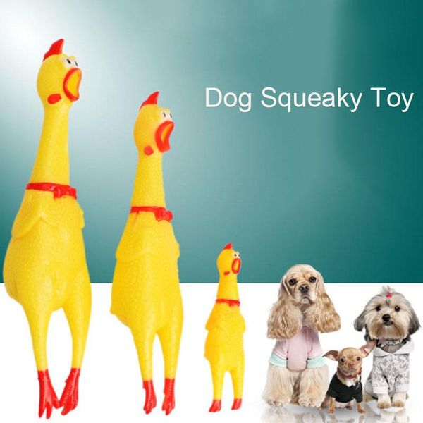 new creative yellow interesting scream the chicken rubber small pet squeaky chew toy children toys high quality
new creative yellow interesting scream the chicken rubber small pet squeaky chew toy children toys high quality