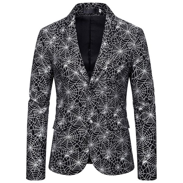 fashion shawl lapel gold silver cobweb printed sequins blazers wedding groom prom singers slim suit jacket men clothes us s-xxl, White;black
fashion shawl lapel gold silver cobweb printed sequins blazers wedding groom prom singers slim suit jacket men clothes us s-xxl, White;black