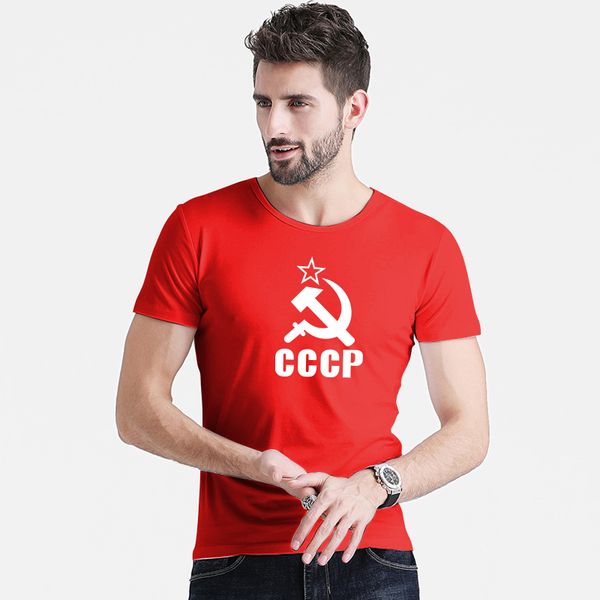 men's t-shirt summer russia t-shirt men's soviet short sleeve moscow tees cotton o-neck, White;black
men's t-shirt summer russia t-shirt men's soviet short sleeve moscow tees cotton o-neck, White;black