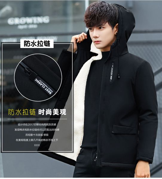 2019 winter men hooded woolen lining jackets warm casual thick jackets for men black color j9552-0303-g, Tan;black
2019 winter men hooded woolen lining jackets warm casual thick jackets for men black color j9552-0303-g, Tan;black