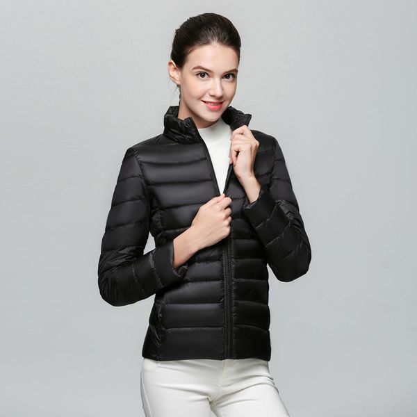 2019 new casual 90% ultra light white duck down jacket women autumn winter warm coat lady plus size jackets female hooded parka, Black
2019 new casual 90% ultra light white duck down jacket women autumn winter warm coat lady plus size jackets female hooded parka, Black