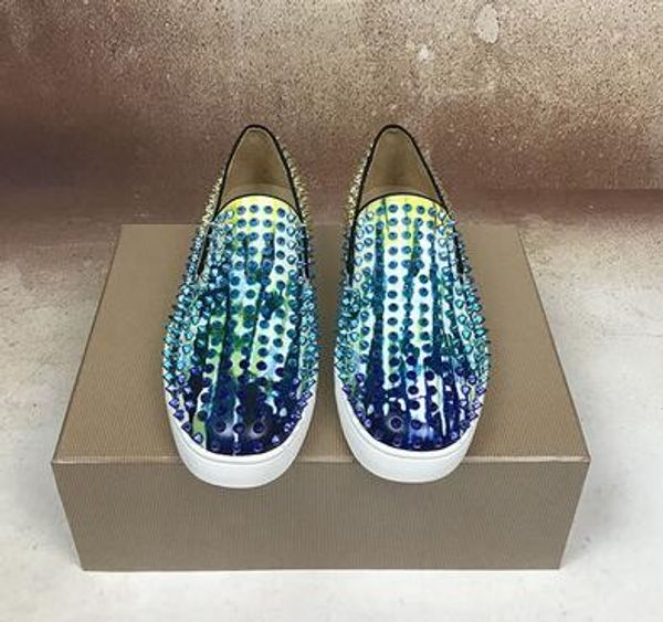 fashion designer spikes roller-boat red bottom loafers shoes men flats wedding party male gentlemen brand new brands dress oxford shoes, Black
fashion designer spikes roller-boat red bottom loafers shoes men flats wedding party male gentlemen brand new brands dress oxford shoes, Black