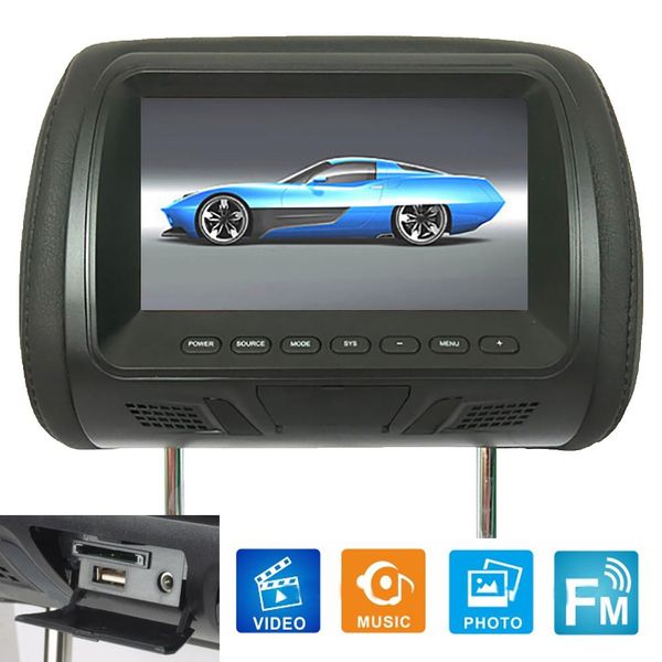 7 inch car headrest monitor led digital screen pillow monitor with mp4 mp5 player rear seat entertainment
7 inch car headrest monitor led digital screen pillow monitor with mp4 mp5 player rear seat entertainment