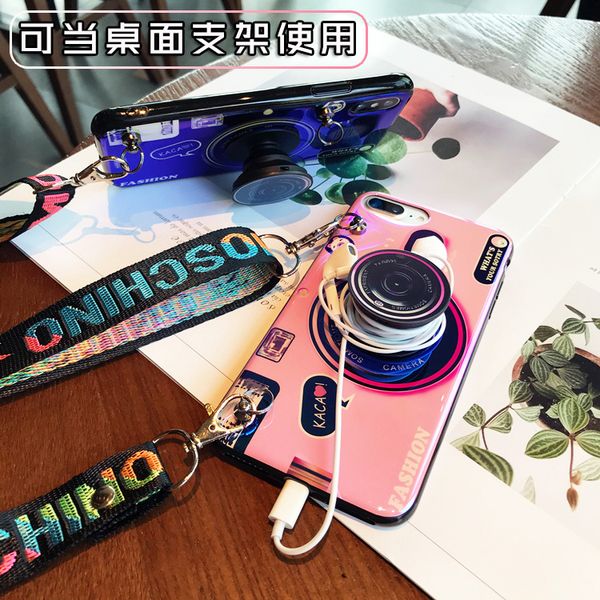 3D Retro Camera lanyard phone Case designer luxury For Iphone X XR XS MAX 6S 7 8 Plus Samsung Galaxy S8 S9 s10 e huawei Cases bank cover
3D Retro Camera lanyard phone Case designer luxury For Iphone X XR XS MAX 6S 7 8 Plus Samsung Galaxy S8 S9 s10 e huawei Cases bank cover