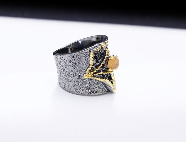 fashion- big ring stone rings black gold color luxury vintage great cocktail ring women party jewelry, Golden;silver
fashion- big ring stone rings black gold color luxury vintage great cocktail ring women party jewelry, Golden;silver