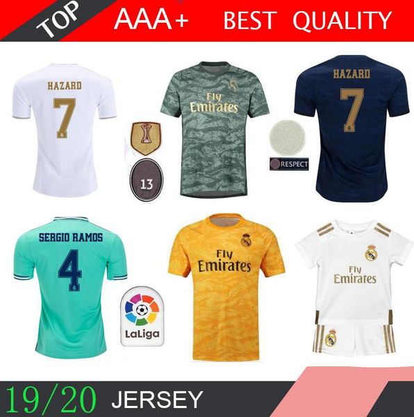 19 20 real madrid football jersey benzema jovic modric sergio ramos bale hazard 2019 2020 man kids kit woman sports soccer shirts, Black;yellow
19 20 real madrid football jersey benzema jovic modric sergio ramos bale hazard 2019 2020 man kids kit woman sports soccer shirts, Black;yellow