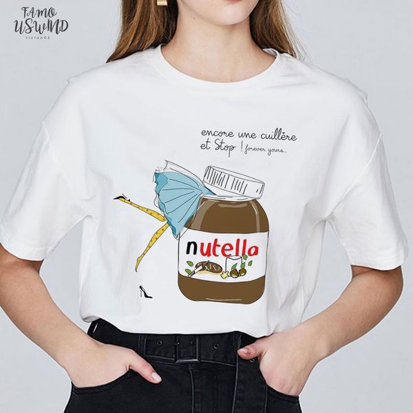 2020 nutella kawaii print t shirt women 90s harajuku ullzang fashion female t shirt graphic short cute cartoon korean style tees, White
2020 nutella kawaii print t shirt women 90s harajuku ullzang fashion female t shirt graphic short cute cartoon korean style tees, White