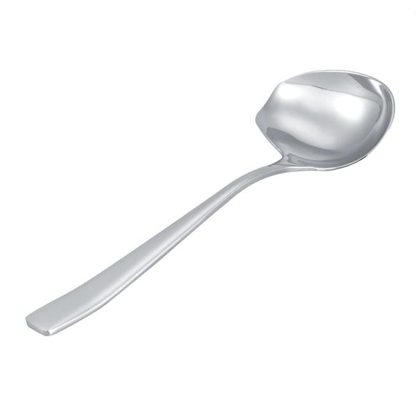 

new saucier spoon stainless steel sauce drizzle spoon with spout sugar cooking utensil tool