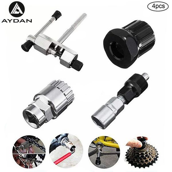 4 pcs bicycle repair tool cycling mtb bike chain crank wheel bottom bracket center axle remover multifunction tools set
4 pcs bicycle repair tool cycling mtb bike chain crank wheel bottom bracket center axle remover multifunction tools set
