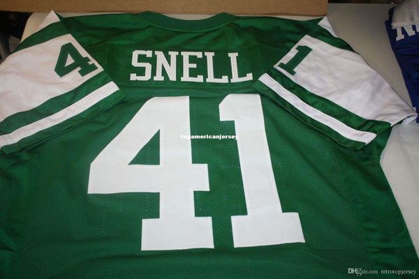 retro #41 matt snell custom mitchell & ness jersey green stitching men's football jerseys rugby, Black;blue
retro #41 matt snell custom mitchell & ness jersey green stitching men's football jerseys rugby, Black;blue