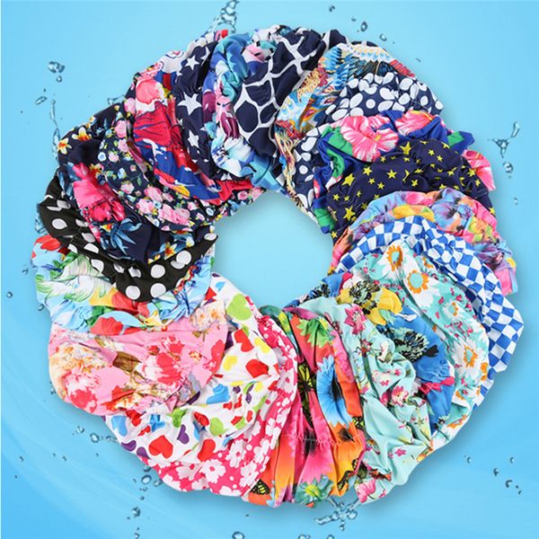 women fabric swimming cap protect long hair ears pleated flowers printed swim pool caps hat plus size for women men swimwear
women fabric swimming cap protect long hair ears pleated flowers printed swim pool caps hat plus size for women men swimwear