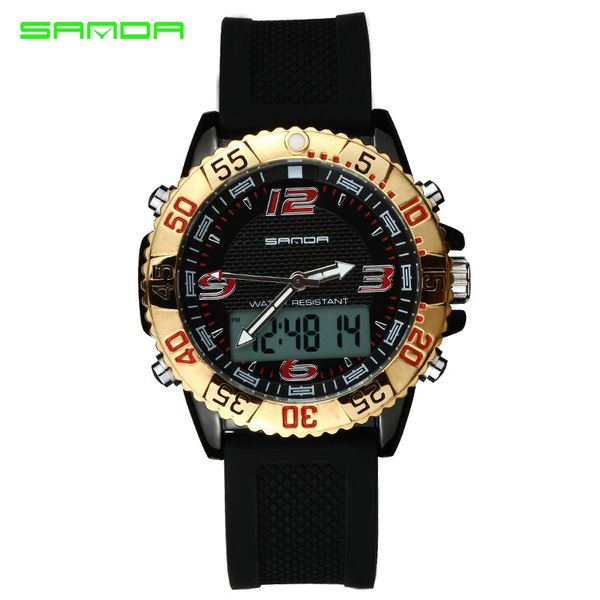 2019 new fashion trend double exhibition men's waterproof outdoor sports watch multi-function electronic watch, Slivery;brown
2019 new fashion trend double exhibition men's waterproof outdoor sports watch multi-function electronic watch, Slivery;brown