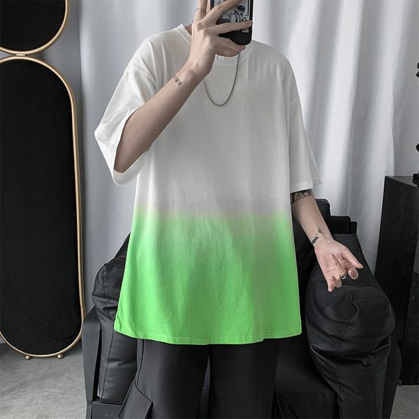 t shirt for man o neck gradient color t-shirt men's summer harajuku t shirt oversize loose teenagers half sleeve, White;black
t shirt for man o neck gradient color t-shirt men's summer harajuku t shirt oversize loose teenagers half sleeve, White;black
