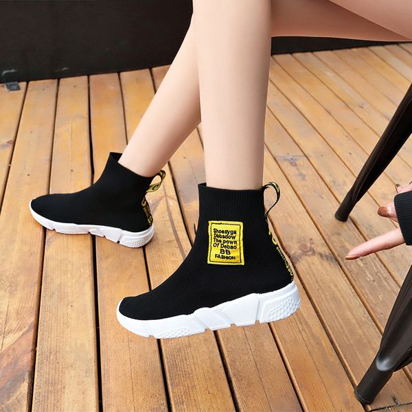 summer autumn women shoes breathable high walking shoes female slip on sock boots mujer booties feminina
summer autumn women shoes breathable high walking shoes female slip on sock boots mujer booties feminina