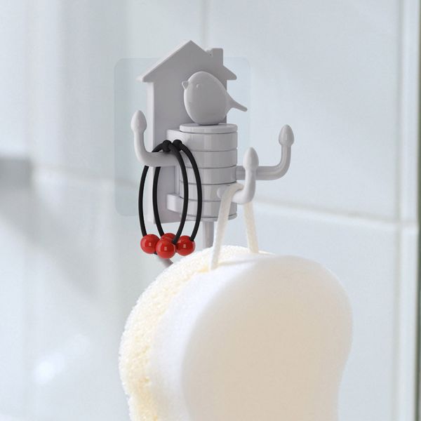 adorable bird modeling vertical rotatable 4 hooks waterproof and strong self-adhesive multi-function hook home essential hook
adorable bird modeling vertical rotatable 4 hooks waterproof and strong self-adhesive multi-function hook home essential hook