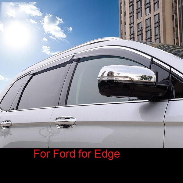 kust car window visor sun rain wind deflector awnings & shelters for ford for edge 2015 4 pcs/6 pcs vent guard shade cover trim
kust car window visor sun rain wind deflector awnings & shelters for ford for edge 2015 4 pcs/6 pcs vent guard shade cover trim