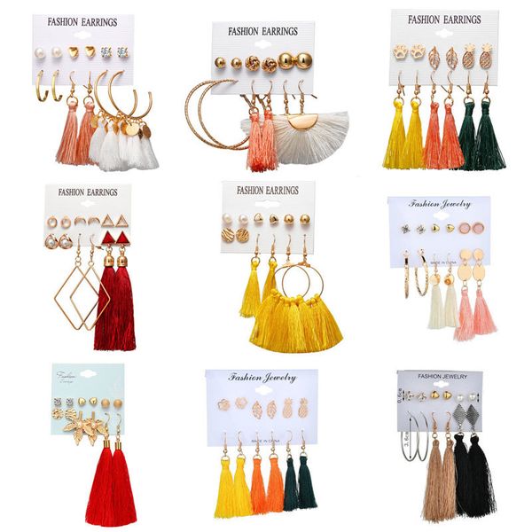 modyle bohemian earring long tassel drop earrings set for women girl 2019 fashion geometric earring brincos female jewelry, Silver
modyle bohemian earring long tassel drop earrings set for women girl 2019 fashion geometric earring brincos female jewelry, Silver