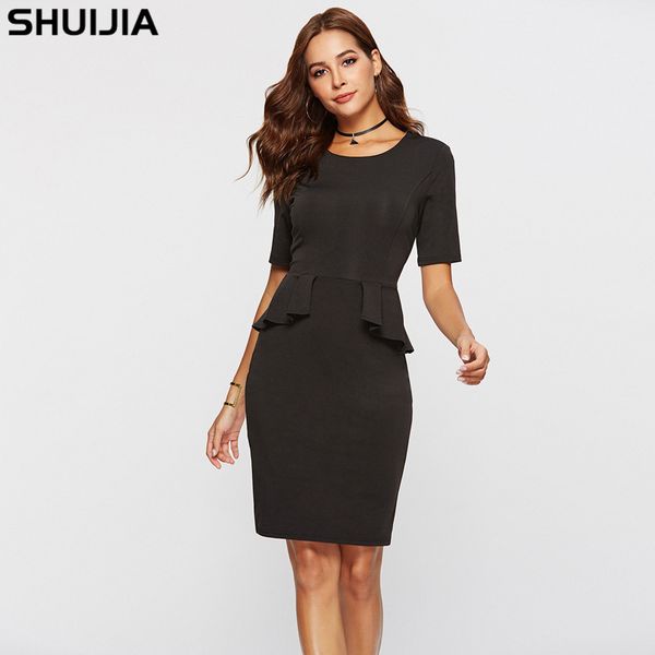 womens designer princess commuter ol dress n8v9, Black;gray