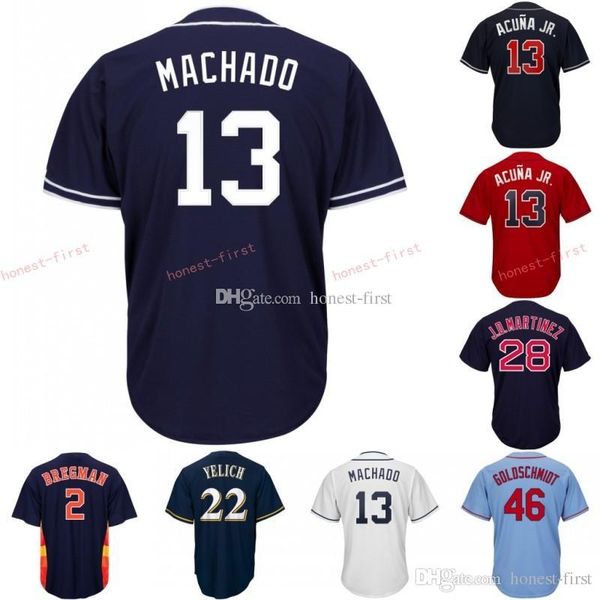 13 Manny Machado San Diego Hot Padres Embroidery Men's Majestic Alternate Blue White 50th Patch Official Cool Base Player Jersey
13 Manny Machado San Diego Hot Padres Embroidery Men's Majestic Alternate Blue White 50th Patch Official Cool Base Player Jersey
