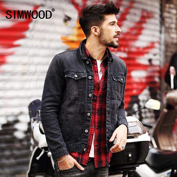 simwood 2016 new autumn winter men denim jacket fashion casual slim jean jacket coat long sleeve brand clothing nj6508, Black;brown
simwood 2016 new autumn winter men denim jacket fashion casual slim jean jacket coat long sleeve brand clothing nj6508, Black;brown
