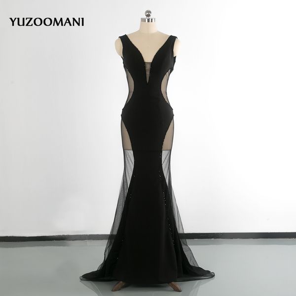 evening dress yuzoomani v neck beading crystal with open back prom party dresses long transparent banquet robe de sorriee, White;black
evening dress yuzoomani v neck beading crystal with open back prom party dresses long transparent banquet robe de sorriee, White;black