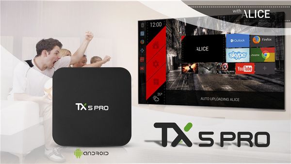 TX5 Pro 4 ГБ 32 ГБ Android 8.1 TV Box Amlogic S905X2 Четырехъядерный процессор 4K IPTV TV Box 2.4 Г 5 Г WiFi BT
TX5 Pro 4 ГБ 32 ГБ Android 8.1 TV Box Amlogic S905X2 Четырехъядерный процессор 4K IPTV TV Box 2.4 Г 5 Г WiFi BT
