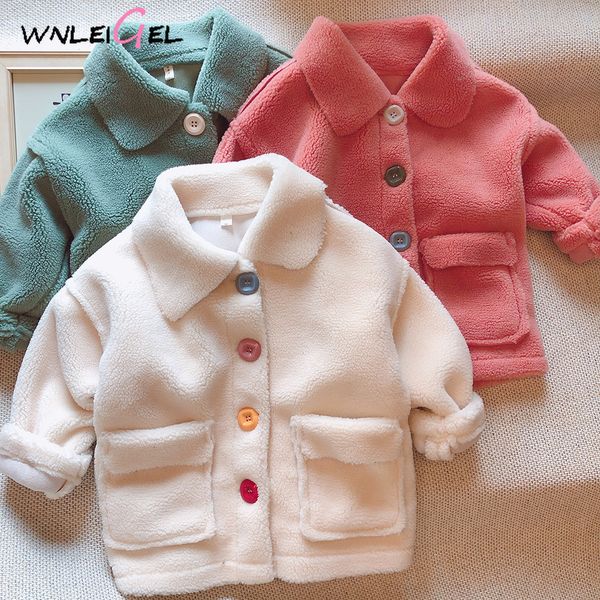 wlg girls winter coats kids velvet thick beige green orange long style outerwear baby girl warm casual clothes 2-6 years, Blue;gray
wlg girls winter coats kids velvet thick beige green orange long style outerwear baby girl warm casual clothes 2-6 years, Blue;gray