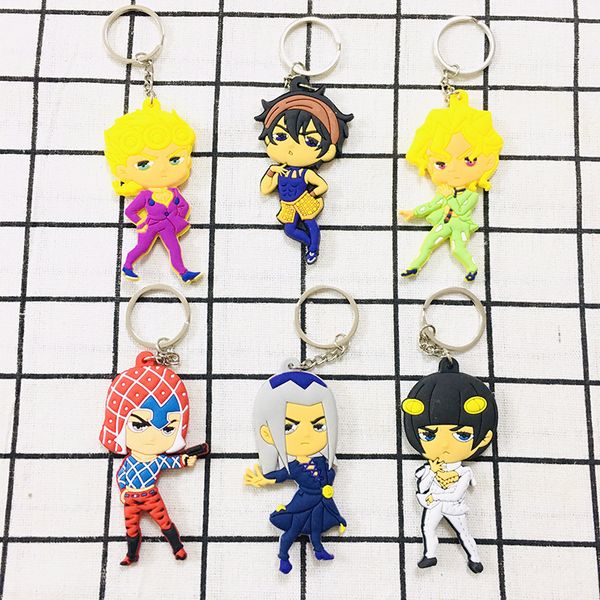 japanese cartoon bizarre adventure keychain man pvc key chain bags women key ring chain for pants kid pendant cute fashion metal, Silver
japanese cartoon bizarre adventure keychain man pvc key chain bags women key ring chain for pants kid pendant cute fashion metal, Silver