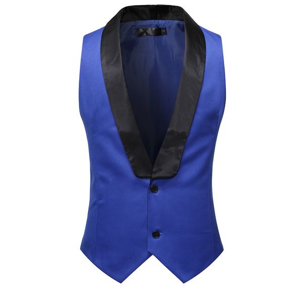 royal blue suit vest men 2020 fashion shawl collar slim fit sleeveless waistcoat mens formal business wedding groom tuxedo vests, Black;white
royal blue suit vest men 2020 fashion shawl collar slim fit sleeveless waistcoat mens formal business wedding groom tuxedo vests, Black;white