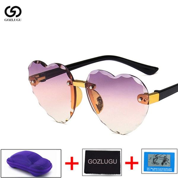 gozlugu2020heart rimless kids sunglasses fashion heart shape children sun glasses girls outdoors travel uv400 protection eyewear, White;black
gozlugu2020heart rimless kids sunglasses fashion heart shape children sun glasses girls outdoors travel uv400 protection eyewear, White;black