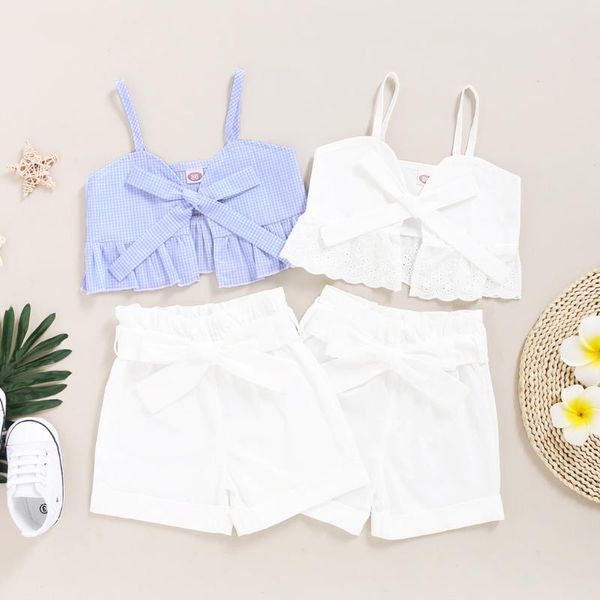 kids clothes girls sets plaid ruffle sleeveless vest +shorts outfits summer sweet toddler kids baby girls sets children 2020, White
kids clothes girls sets plaid ruffle sleeveless vest +shorts outfits summer sweet toddler kids baby girls sets children 2020, White