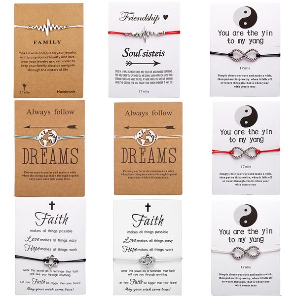 bohemian creative blessing card hand rope alloy map six mans star bracelet men and women bracelets commemorative jewelry vb1003, Golden;silver
bohemian creative blessing card hand rope alloy map six mans star bracelet men and women bracelets commemorative jewelry vb1003, Golden;silver