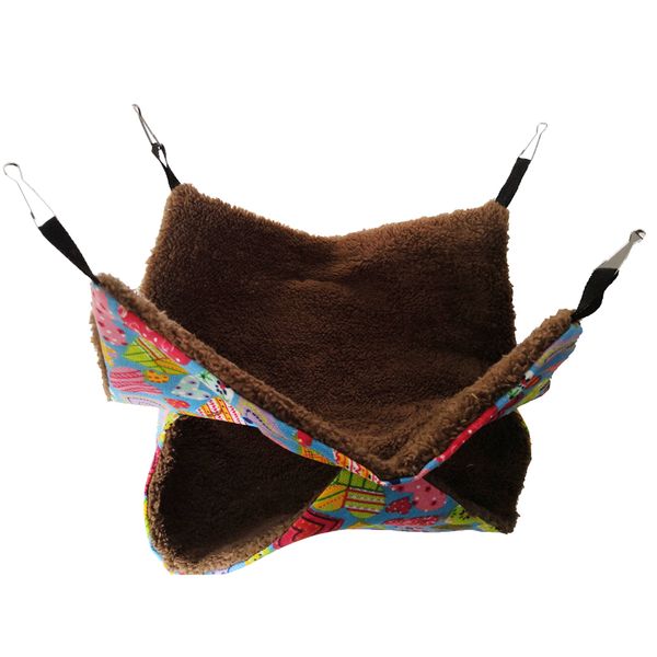 double layer canvas soft and comfortable sleepy pad hammock small animals hanging bed for pets squirrel, ferret
double layer canvas soft and comfortable sleepy pad hammock small animals hanging bed for pets squirrel, ferret