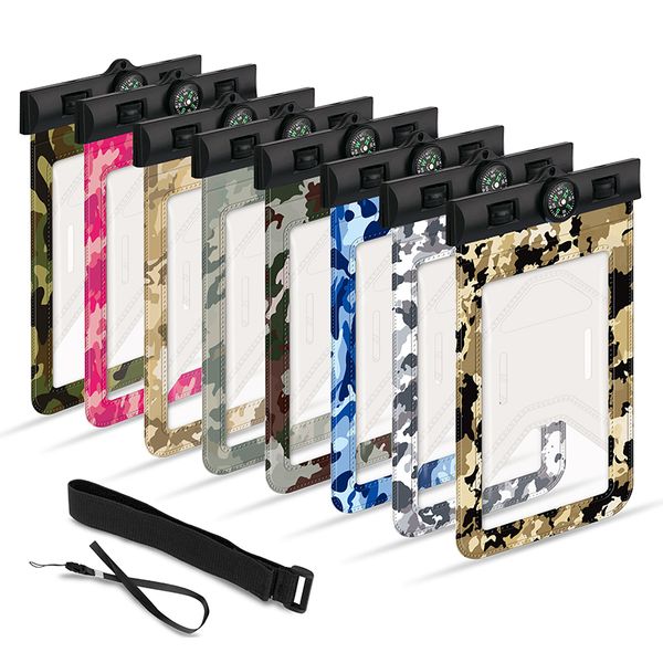 waterproof phone cover strong strong sealing dustproof case cover with compass underwater pouch bag for phone pool accessories
waterproof phone cover strong strong sealing dustproof case cover with compass underwater pouch bag for phone pool accessories