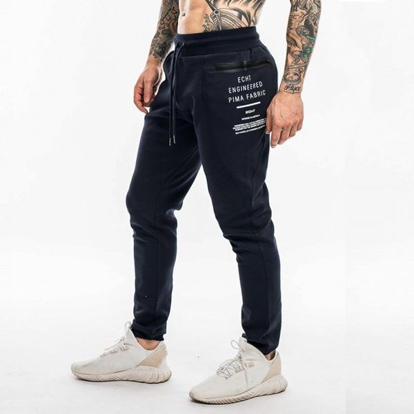 men full sportswear pants casual elastic cotton mens fitness workout pants skinny sweatpants trousers jogger, Black
men full sportswear pants casual elastic cotton mens fitness workout pants skinny sweatpants trousers jogger, Black