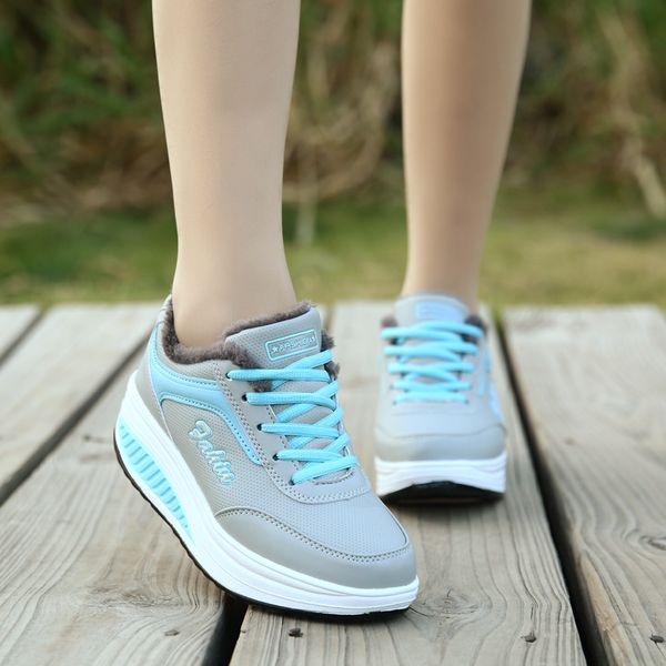 women's toning shoes swing wedges platform warm outdoor sports trainers sport sneakers woman shoe winter krasovki, Black;blue
women's toning shoes swing wedges platform warm outdoor sports trainers sport sneakers woman shoe winter krasovki, Black;blue