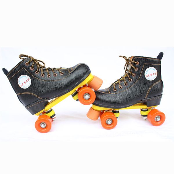 double line women men indoor quad parallel cow leather cowhide skates shoes boots 4 wheels pu brake wear-resisting
double line women men indoor quad parallel cow leather cowhide skates shoes boots 4 wheels pu brake wear-resisting