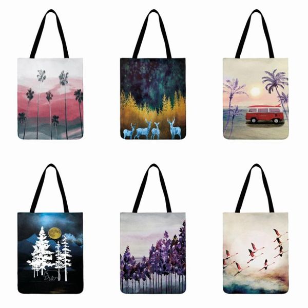 cold landscape scene printed tote bag for women linen fabric bag casual foldable shopping outdoor beach daily hand
cold landscape scene printed tote bag for women linen fabric bag casual foldable shopping outdoor beach daily hand