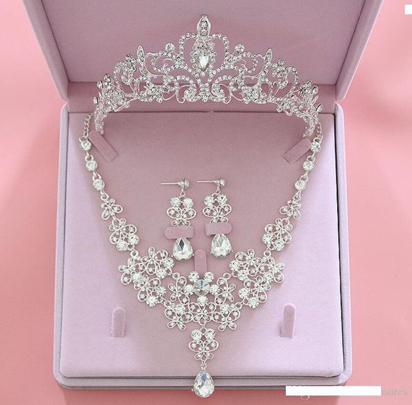 fashion crystal wedding bridal jewelry sets tiara crown earring necklace bride women pageant prom jewelry set hair ornaments, Slivery;golden
fashion crystal wedding bridal jewelry sets tiara crown earring necklace bride women pageant prom jewelry set hair ornaments, Slivery;golden
