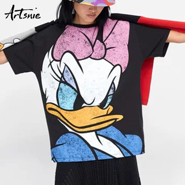 artsnie summer 2020 loose cartoon women t shirt o neck short sleeve knitted tee streetwear casual camiseta mujer t-shirt, White
artsnie summer 2020 loose cartoon women t shirt o neck short sleeve knitted tee streetwear casual camiseta mujer t-shirt, White