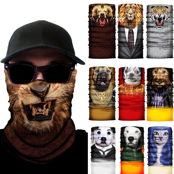 3d animal seamless magic neck gaiter face mask balaclava shield camping cycling fishing biker bandana headband scarf men women, Black
3d animal seamless magic neck gaiter face mask balaclava shield camping cycling fishing biker bandana headband scarf men women, Black