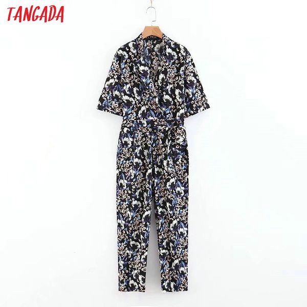 tangada women floral print long pants jumpsuit fashion 2019 ladies jumpsuits with belt female street wear rompers female 3z20, Black;white
tangada women floral print long pants jumpsuit fashion 2019 ladies jumpsuits with belt female street wear rompers female 3z20, Black;white