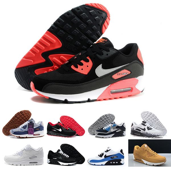 2019 new 90 trainer shoes classic men women 90 sports shoes black red white air cushion designers air90 sneakers b-rd5
2019 new 90 trainer shoes classic men women 90 sports shoes black red white air cushion designers air90 sneakers b-rd5