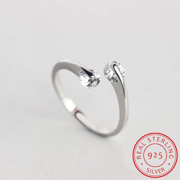 925 sterling silver minimalist turn luck zirconia ring fine jewelry fashion women accessories gift bijoux, Golden;silver
925 sterling silver minimalist turn luck zirconia ring fine jewelry fashion women accessories gift bijoux, Golden;silver