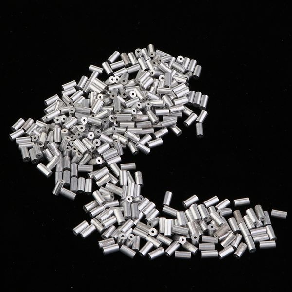 1000x single barrel fishing line crimp sleeve kit aluminum crimping loop sleeves fishing wire tube connectors various sizes
1000x single barrel fishing line crimp sleeve kit aluminum crimping loop sleeves fishing wire tube connectors various sizes