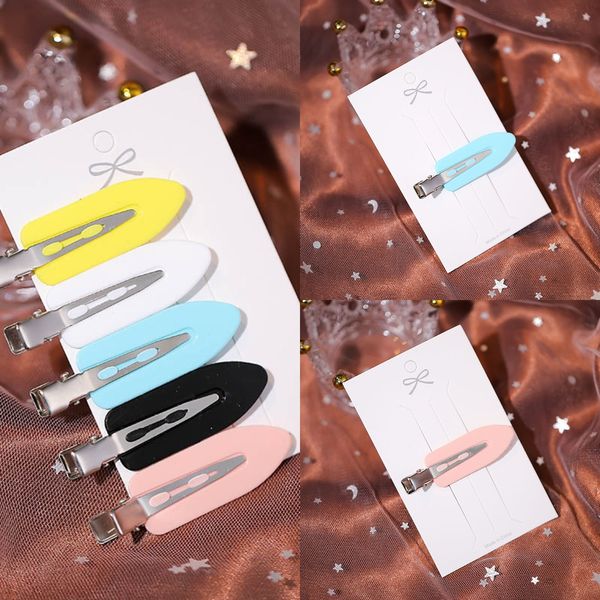 hair japanese and korean candy hairdressing traceless bangs clip duckbill clip candy color children's hair accessories, Slivery;white
hair japanese and korean candy hairdressing traceless bangs clip duckbill clip candy color children's hair accessories, Slivery;white
