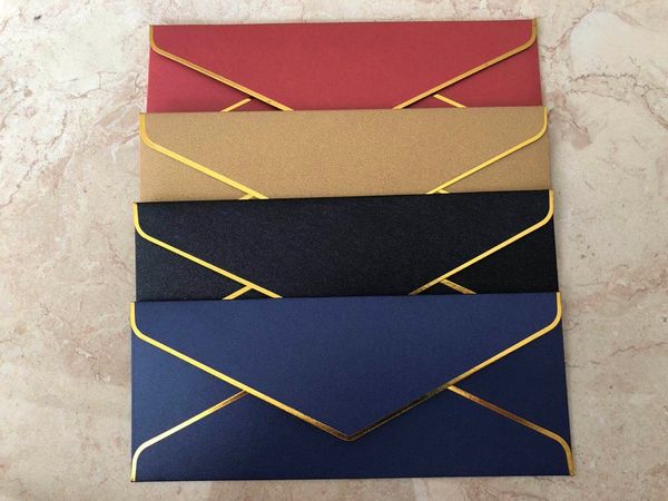 10pcs/lot 19.5*8cm bronzing edge envelope pearlescent paper creative invitation wedding envelope business invitation
10pcs/lot 19.5*8cm bronzing edge envelope pearlescent paper creative invitation wedding envelope business invitation