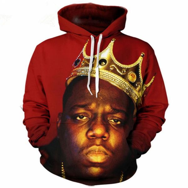 новая мода рэппер печально известный b. i. g. biggie smalls тупак 2pac повседневные толстовки унисекс смешные 3d печати толстовки пуловеры г, Black
новая мода рэппер печально известный b. i. g. biggie smalls тупак 2pac повседневные толстовки унисекс смешные 3d печати толстовки пуловеры г, Black