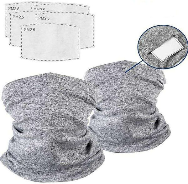 5 layers face protection filter scarf neck bandana circle loop summer sun protective neck tube ring scarves men headwear face mask, Blue;gray
5 layers face protection filter scarf neck bandana circle loop summer sun protective neck tube ring scarves men headwear face mask, Blue;gray
